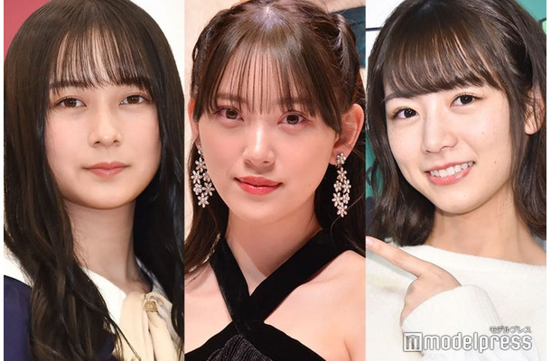 鈴木絢音、堀未央奈、北野日奈子（C）モデルプレス