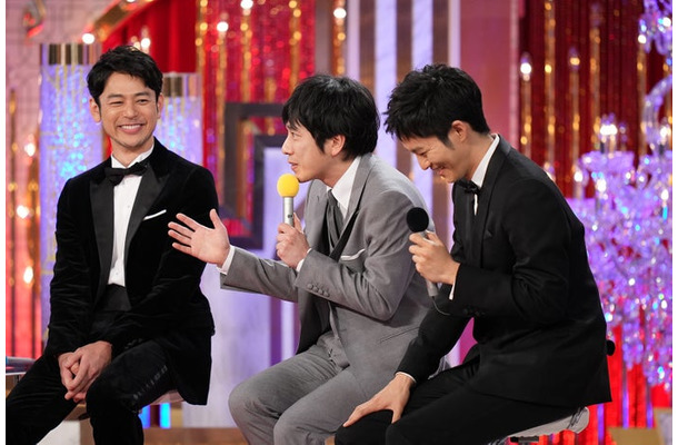 妻夫木聡、二宮和也、松坂桃李（写真提供：東京写真記者協会）