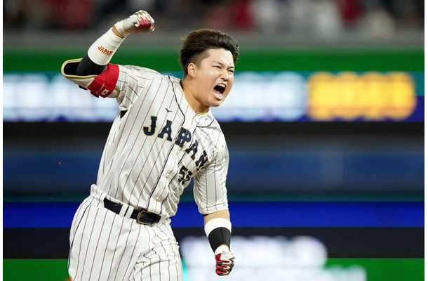 村上宗隆選手「WBC」メキシコ戦の様子／Photo by Getty Images