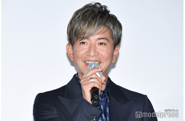 「風間公親－教場0－」完成披露舞台挨拶に登壇した木村拓哉（C）モデルプレス