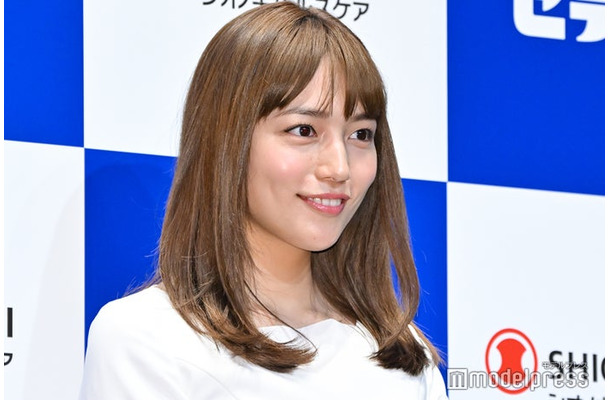 新CM発表会に出席した川口春奈（C）モデルプレス