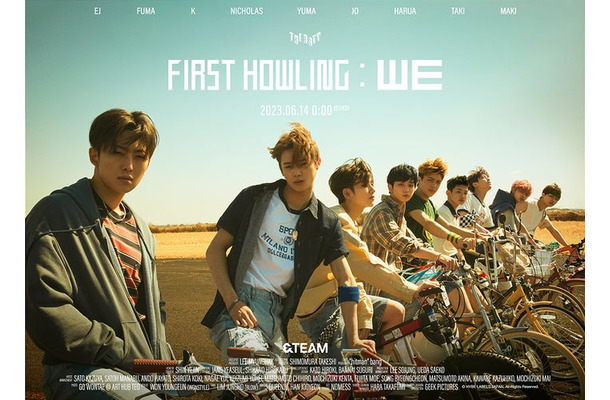 &TEAM「First Howling：WE」Concept Poster（C）HYBE LABELS JAPAN