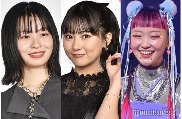 莉子、田中美久、詩羽（C）モデルプレス