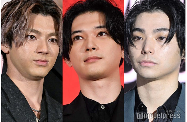 山田裕貴、吉沢亮、村上虹郎（C）モデルプレス