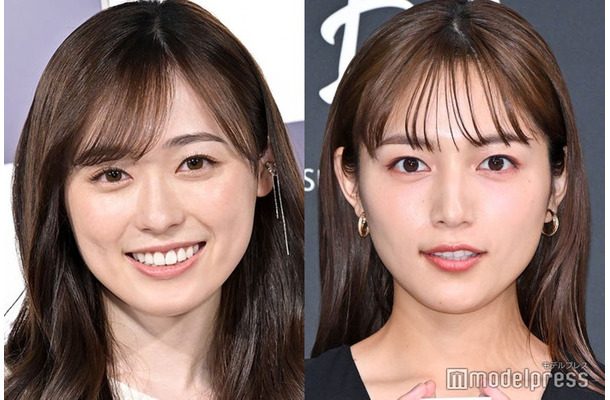 福原遥、川口春奈 （C）モデルプレス