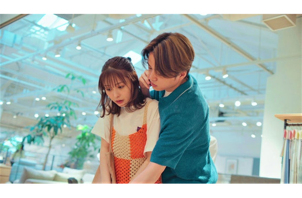 長濱ねる、菊池風磨「ウソ婚」第4話より（C）カンテレ／ジェイ・ストーム
