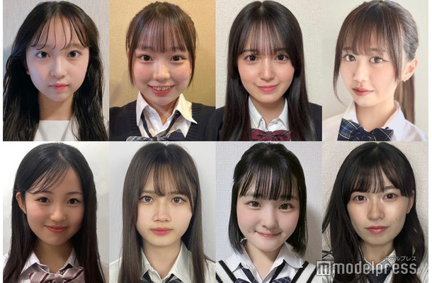 「女子高生ミスコン2023」中部エリア候補者（一部）