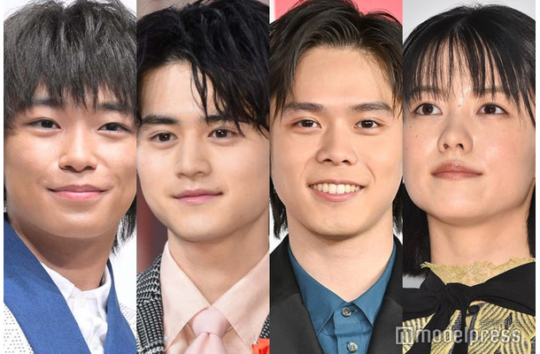 加藤清史郎、鈴鹿央士、細田佳央太、志田彩良（C）モデルプレス