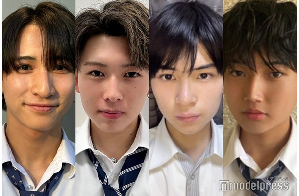 「男子高生ミスターコン2023」関西エリア暫定上位4人