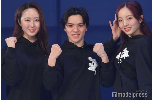 本田望結、宇野昌磨、本田真凜（C）モデルプレス