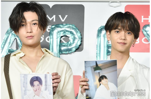 1st写真集ファン感謝イベントに出席した八木勇征、中島颯太（C）モデルプレス