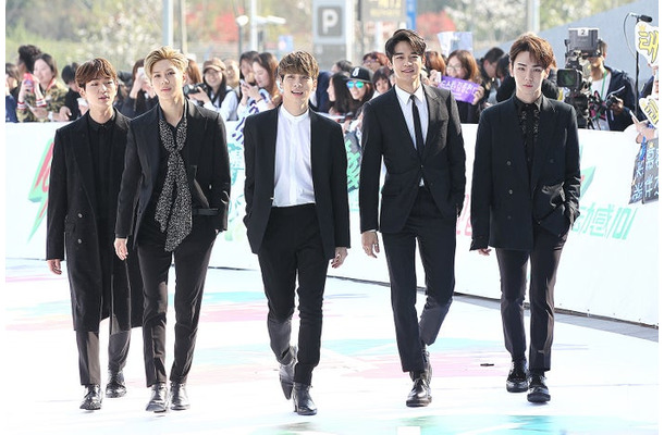 SHINee（左から：オンユ・テミン・ジョンヒョンさん・ミンホ・キー）／写真：Getty Images