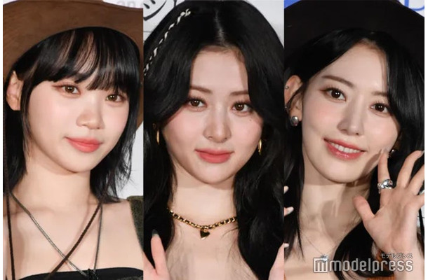 CHAEWON、YUNJIN、SAKURA（C）モデルプレス