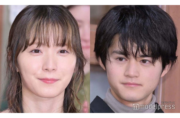 「ゆりあ先生の赤い糸」制作発表記者会見に出席した松岡茉優、鈴鹿央士（C）モデルプレス