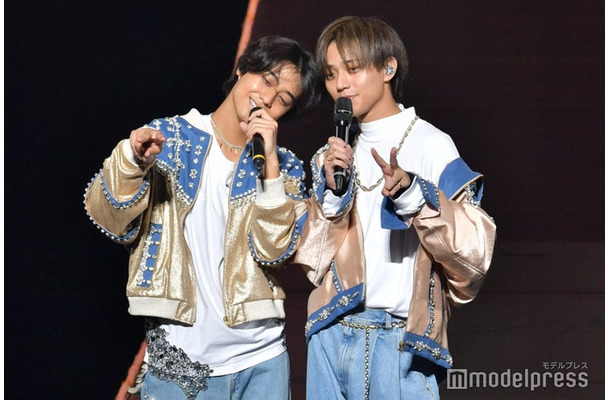 高橋海人、永瀬廉「King ＆ Prince LIVE TOUR 2023 ～ピース～」（C）モデルプレス