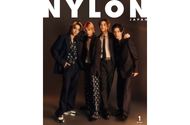 「NYLON JAPAN」1月号（カエルム、11月28日発売）表紙：WayV（C）NYLON JAPAN