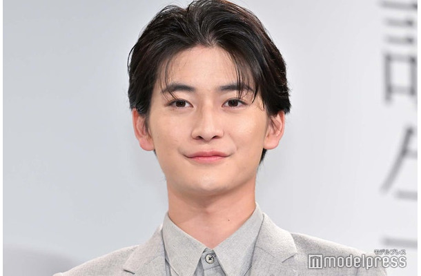発表会に出席した高橋文哉（C）モデルプレス