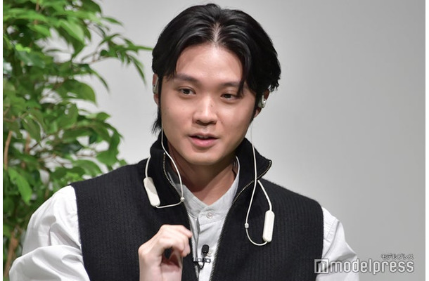 新ラインナップ発表会に出席した磯村勇斗（C）モデルプレス
