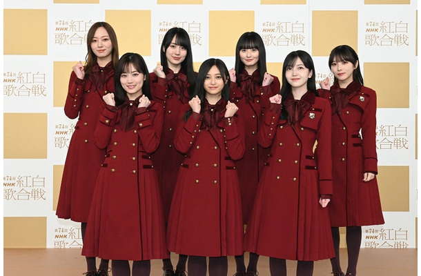 乃木坂46／（前列左から）山下美月、井上和、久保史緒里（後列左から）梅澤美波、賀喜遥香、遠藤さくら、与田祐希（C）NHK