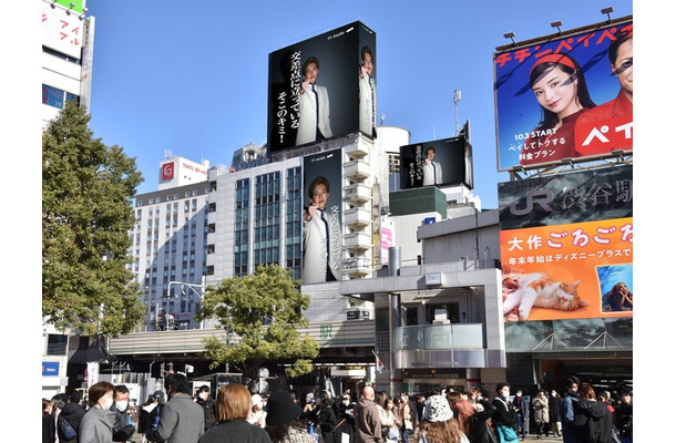 「マルス-ゼロの革命-」渋谷ビジョン特別映像（C）テレビ朝日