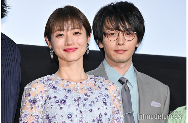 映画「ミッシング」完成披露試写会に登壇した石原さとみ、中村倫也（C）モデルプレス