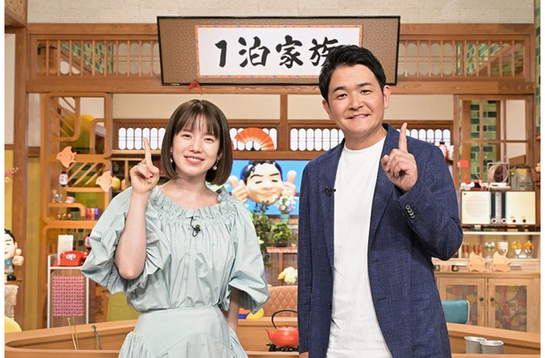 弘中綾香アナウンサー、ノブ（C）テレビ朝日