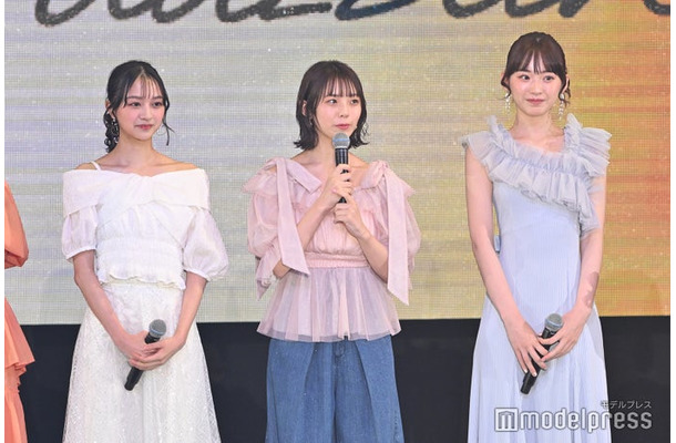 佐藤和奏、菊地姫奈、村上なずな（C）モデルプレス