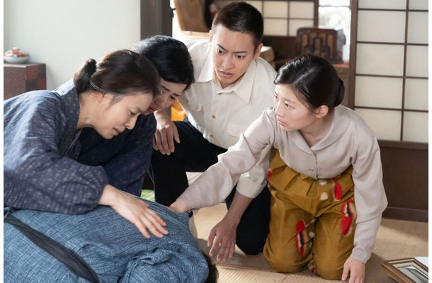 石田ゆり子、森田望智、三山凌輝、伊藤沙莉 「虎に翼」第42話（C）NHK