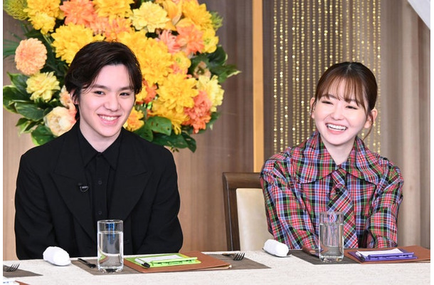 宇野昌磨、山田杏奈（C）日本テレビ