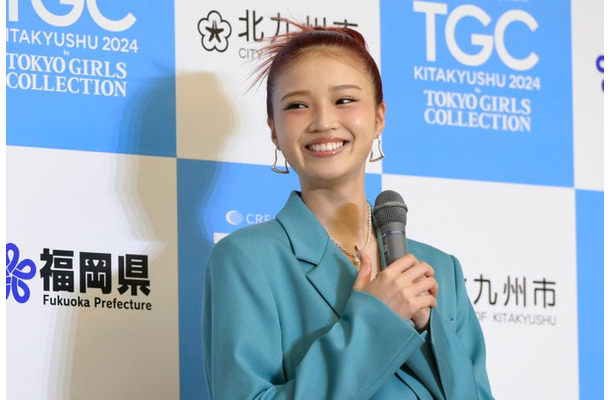 せいら「CREATEs presents TGC 北九州 2024 記者発表会」より（提供写真）