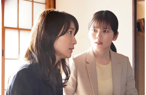 大島優子、小芝風花「GO HOME～警視庁身元不明人相談室～」第2話より（C）日本テレビ