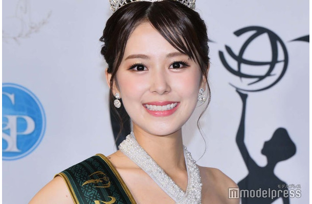 「2024ミス・アース・ジャパン 日本大会」グランプリの古川杏さん（C）モデルプレス