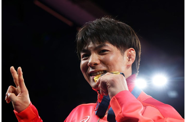 金メダルを獲得した阿部一二三選手／Photo by Getty Images