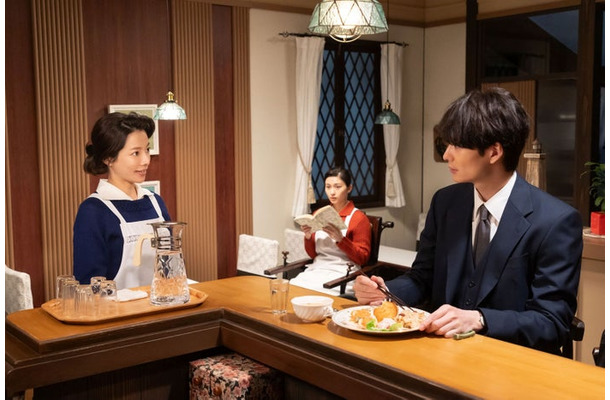 桜井ユキ、羽瀬川なぎ、岡田将生「虎に翼」第94話（C）NHK