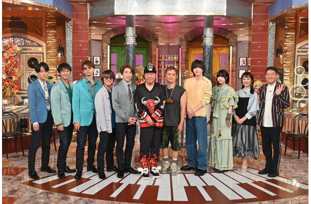 SUPER EIGHT、古田新太、ヒャダイン、道枝駿佑、あの、川田裕美、高橋茂雄（C）テレビ朝日