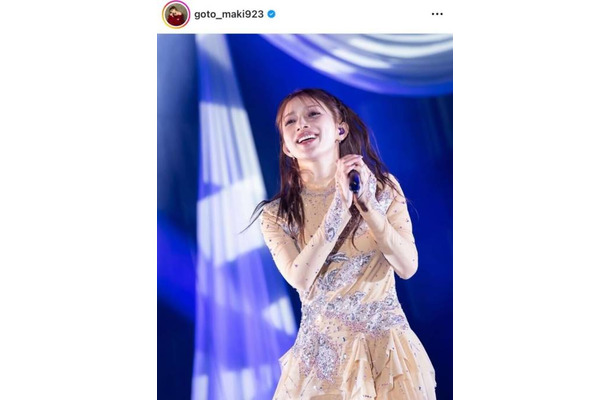 「ずっと全盛期」後藤真希、変わらぬ美貌の25周年ライブステージSHOTに反響「ずば抜けたアイドル感」