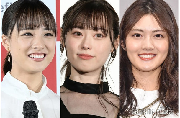 大友花恋、福原遥、水谷果穂（C）モデルプレス