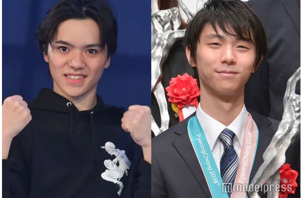 宇野昌磨、羽生結弦（C）モデルプレス