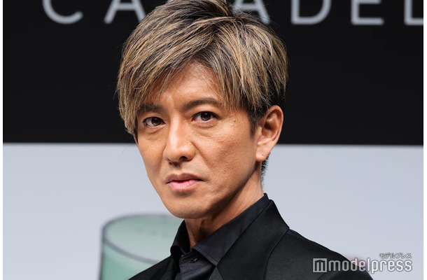 「CANADEL」ブランドキャラクター就任＆新CM発表会に出席した木村拓哉（C）モデルプレス