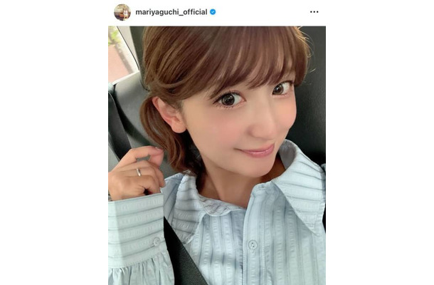 矢口真里、目ヂカラのある最新自撮りSHOTに反響「昔から変わらず素敵」「スペシャルMax可愛い」