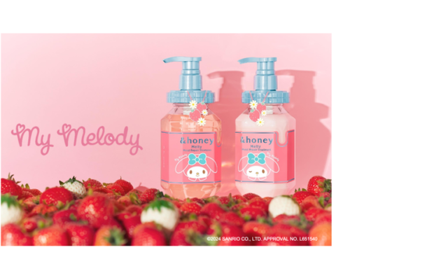 ＆honey、初の「マイメロディ 限定デザイン」登場！「&honey Melty/マイメロディ」が限定発売