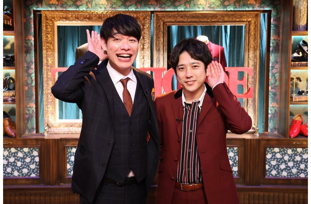 川島明、二宮和也（C）フジテレビ