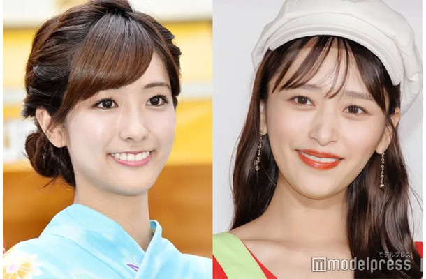 田村真子アナ、近藤千尋（C）モデルプレス