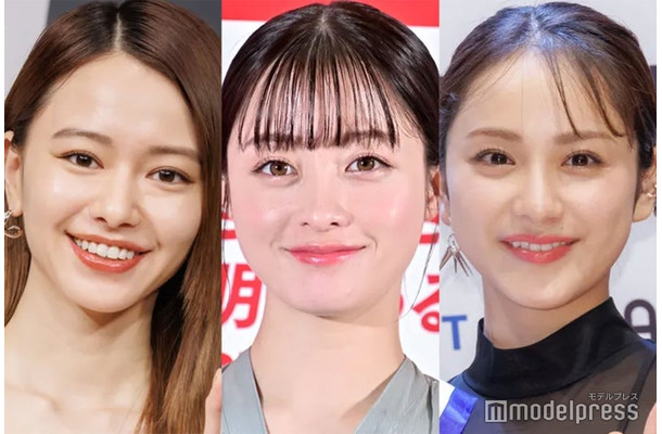 山本舞香、橋本環奈、平祐奈（C）モデルプレス