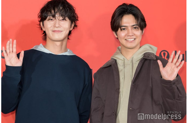 イベントに出席したパク・ソジュン、片寄涼太（C）モデルプレス