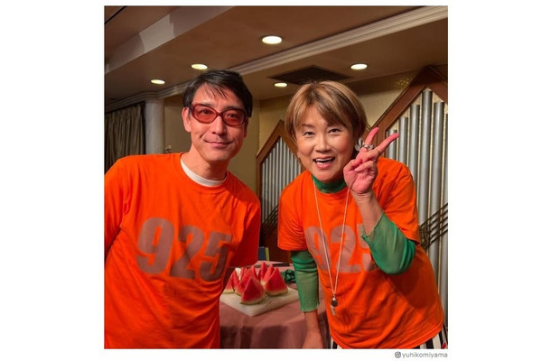 小宮山雄飛、山田邦子／小宮山雄飛Instagramより