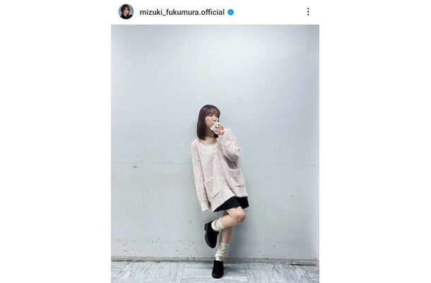 「最上級にかわいい」元モー娘。譜久村聖、ほっそり美脚の際立つ私服SHOTに反響「女子高生かと思いました」