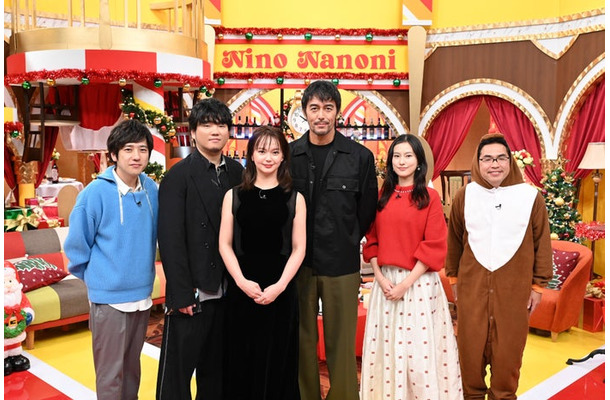 二宮和也、秦基博、多部未華子、阿部寛、恒松祐里、中岡創一（C）TBS