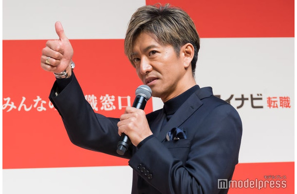 新TVCM発表会に出席した木村拓哉（C）モデルプレス