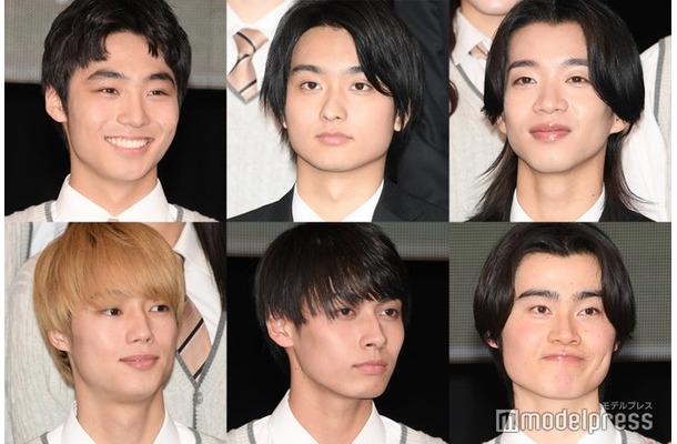 （左から時計回り）八村倫太郎、奥平大兼、森愁斗、藤本一輝、唐木俊輔、夏生大湖（C）モデルプレス